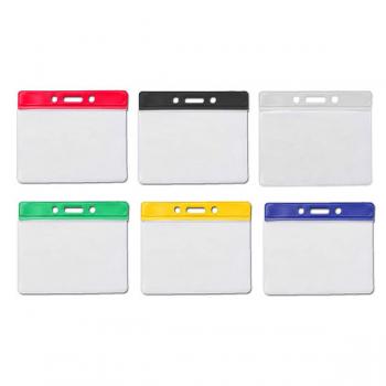 Coloured PVC ID Wallet - Landscape - Pack of Ten