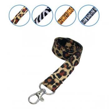 Animal Print Lanyard x10