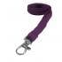 1cm Tubular Plain Coloured Lanyard x10