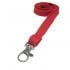 1cm Tubular Plain Coloured Lanyard x10