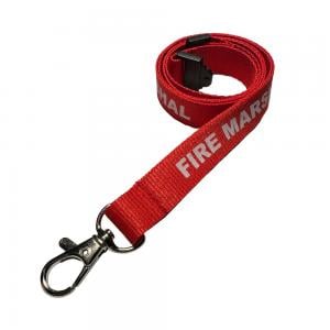 Fire Marshal Lanyard x10