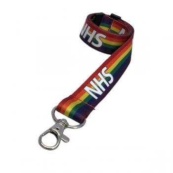 NHS Rainbow Lanyard - Pack of 10