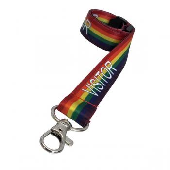 Rainbow Visitor Lanyard x10