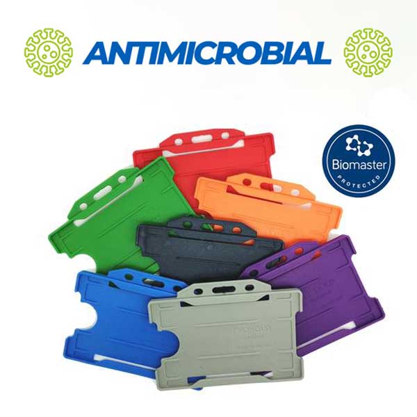 Antibacterial ID Card Holders