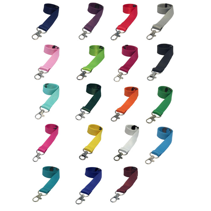 Coloured lanyard